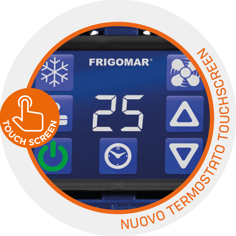 SCU termostato touch-screen