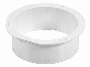 Art.656a  PVC adapter - Ø120mm round