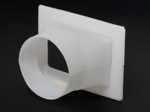 Art.658 PVC adapter - Ø140mm (240x175 mm)