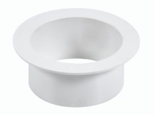 Art.656 PVC-ABS adapter - Ø100mm (round-oval)